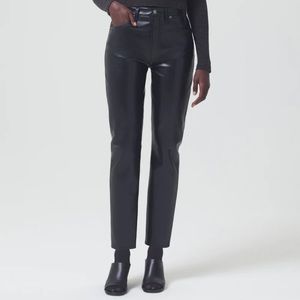 Agolde Leather Pants